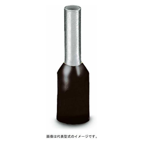 フエニックス・コンタクト フェルール（標準タイプ） AI1.5-8BK(500)　1セット(100本入×5袋)（直送品）