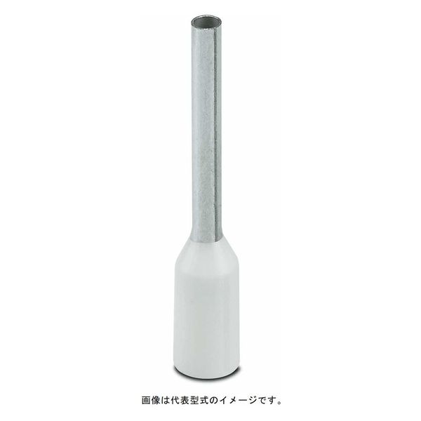 フエニックス・コンタクト フェルール（標準タイプ） AI0.5-10WH(100)　1袋(100本入)（直送品）