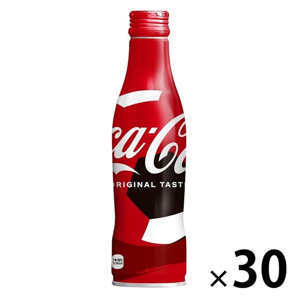コカ・コーラ FIFA デザイン 250ml スリムボトル缶 1箱（30缶入 ...