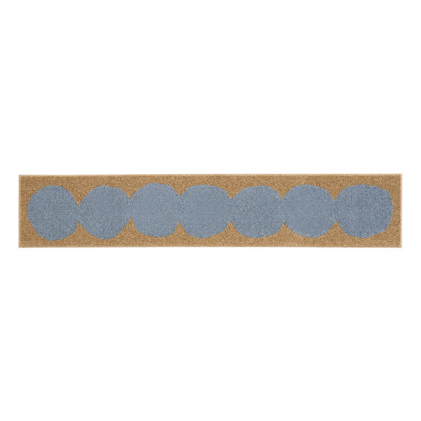 スミノエ デザインライフ オダンゴマット 45×240cm ブルー 4549781289878 1枚