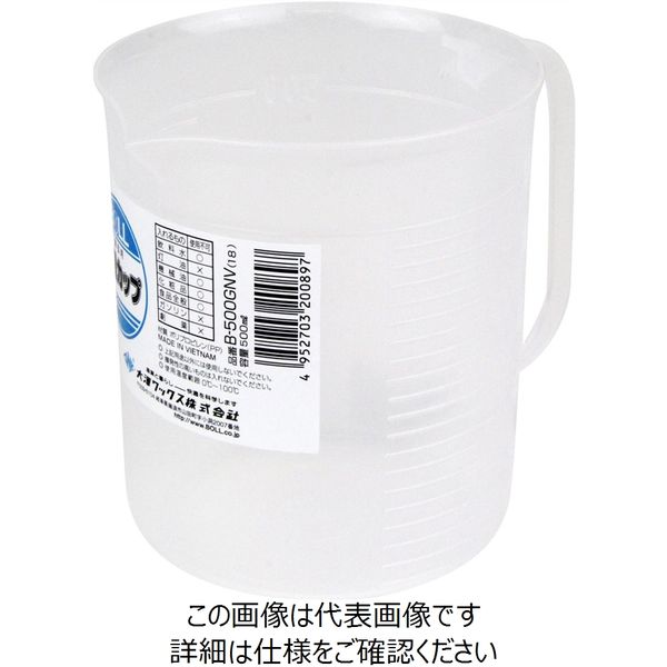 大澤ワックス BOLL 園芸用計量カップ 500ml Bー500GNV B-500GNV 1