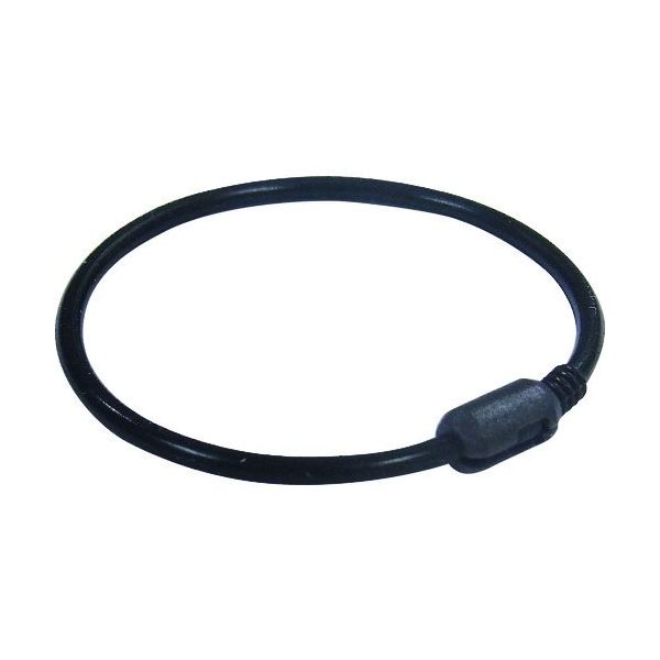 ニッサチェイン シリコンリング 黒 145mm 100個入り PKE-101-BK 1箱(100個) 224-2046（直送品）