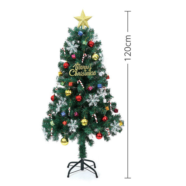 アーテック クリスマスツリー120cm オーナメント付き 11790 1個（直送