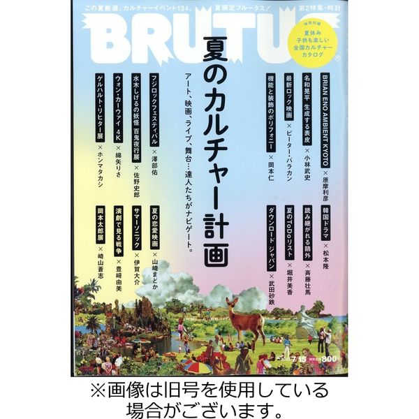 BRUTUS(ブルータス) 2022/09/01発売号から1年(23冊)（直送品）