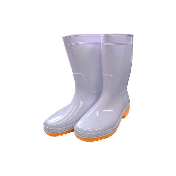 ヤマショウ PVC耐油 白長靴 23.0cm YPB-201WH 1足（直送品） - アスクル