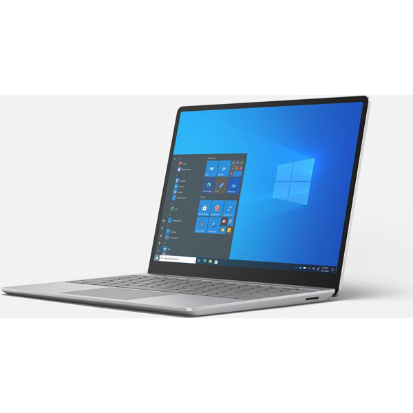 マイクロソフト Surface Laptop Go 2 プラチナ Windows 11 8QD-00039（直送品） - アスクル