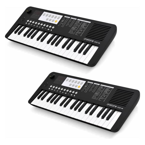 ONETONE ワントーン ミニ37鍵盤キーボード LEDディスプレイ OTK-37M/BK 