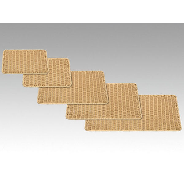 トーダイ 樹脂バスケット BB-801-IVパントレー 37型 アイボリー 5枚(1×5) 01080137 1ケース(5本入)（直送品）