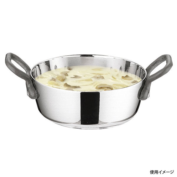 トーダイ プチテーパーパン 両手・浅型鍋〈B〉9cm(蓋なし) 1個 03111111（直送品）