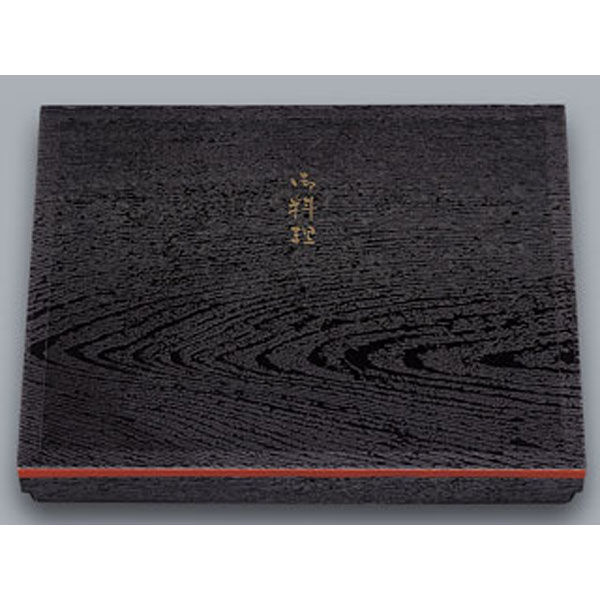 福助工業 仕出弁当 福寿膳 370 木目 60枚(1×60) 0581984 1ケース(60枚入(20枚×3袋))（直送品）