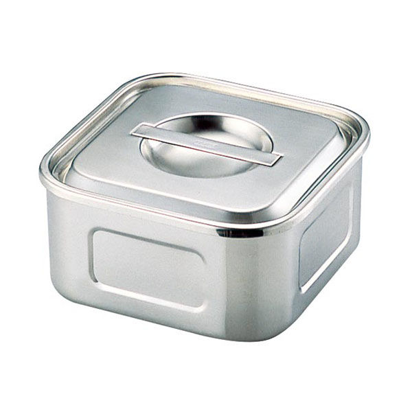 トーダイ 保存容器 UK 角・浅型キッチンポット16.5cm 1個 09050160（直送品）