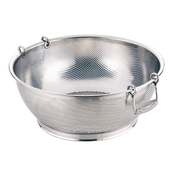 トーダイ UK パンチング 浅型ざる・手付【可動式】43cm 1個 09907013（直送品）