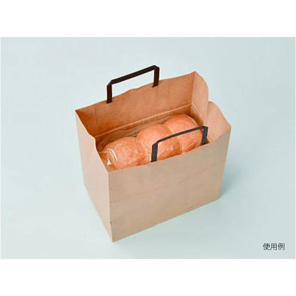 福助工業 紙袋 ラッピーバッグNo.26-27 未晒無地BH 300枚(50×6) 124052 1ケース(300枚入(50枚×6袋))（直送品）