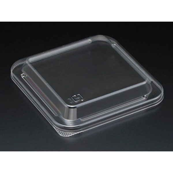 スミ 惣菜容器 エスコン F角102 透明 2000枚(100×20) 2412201 1ケース(2000枚入(100枚×20袋))（直送品）