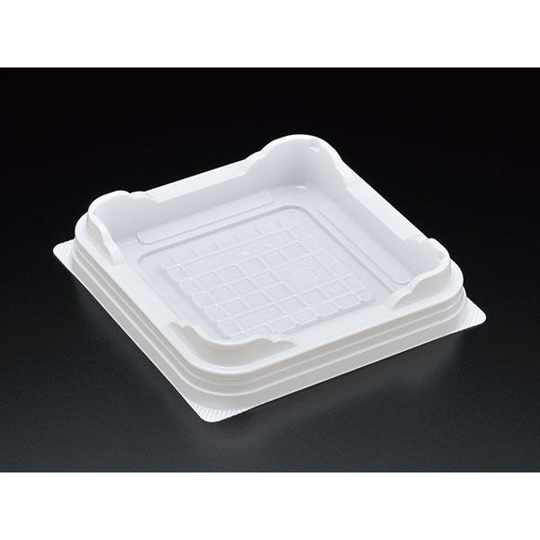 スミ 菓子容器 エスコン LN-T W 2000枚(100×20) 2NT0101 1ケース(2000枚入(100枚×20袋))（直送品）