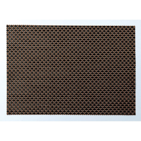 トーダイ 洋食卓上用品 ブランナーマット(小) ブラウンアンドダークブラウンチェック PM-204 1個 30510204（直送品）