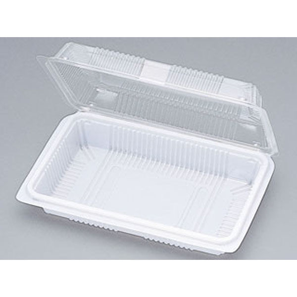 福助工業 フードパック FKパック P-610 白(嵌合) 600枚(50×12) 522201 1ケース(600枚入(50枚（直送品）