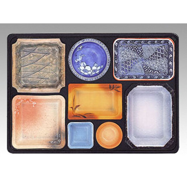 福助工業 仕出弁当 優膳 YN-380B うつわ(中仕切) 60枚(20×3) 546178 1ケース(60枚入(20枚×3袋))（直送品）