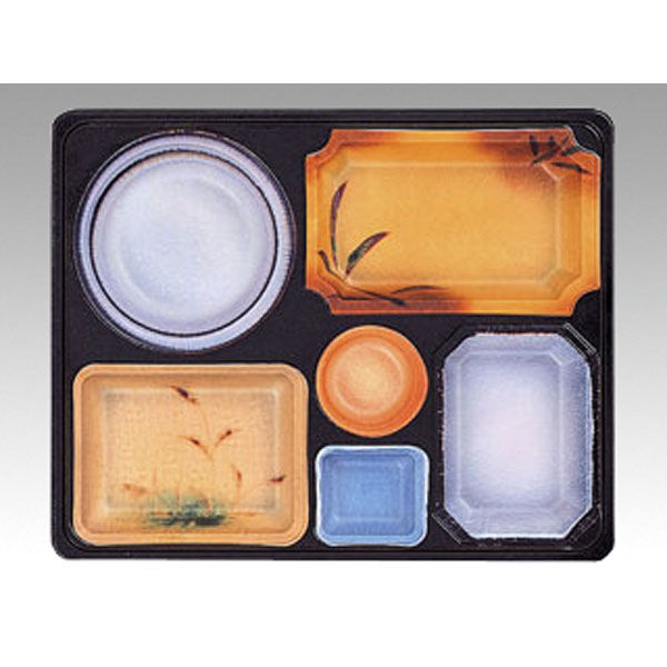 福助工業 仕出弁当 優膳 YN-370B うつわ(中仕切) 60枚(20×3) 546161 1ケース(60枚入(20枚×（直送品）