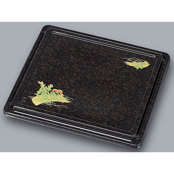 福助工業 仕出弁当 優膳 YN-550F 萩 共蓋 200枚(20×10) 546321 1ケース(200枚入(20枚×10袋))（直送品）