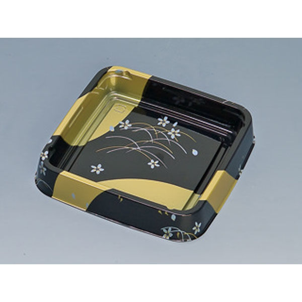 福助工業 寿司容器 寿司桶 角桶1H金流 240枚(10×24) 578320 1ケース(240枚入(10枚×24袋))（直送品）