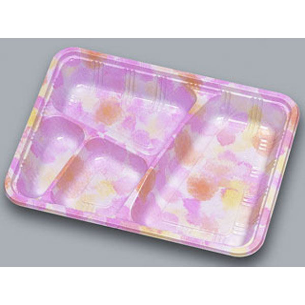 福助工業 弁当容器 LC新 LC-623 フローネ 600枚(50×12) 578630 1ケース(600枚入(50枚×12袋))（直送品）