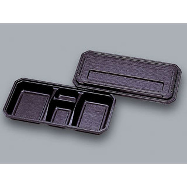 福助工業 仕出弁当 KP新 KP-115 阿波 共蓋付 400枚(50×8) 578738 1ケース(400枚入(50枚×8袋))（直送品）