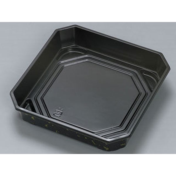 福助工業 仕出弁当 紗綾 R-60H 金箔 400枚(50×8) 579459 1ケース(400枚入(50枚×8袋))（直送品）