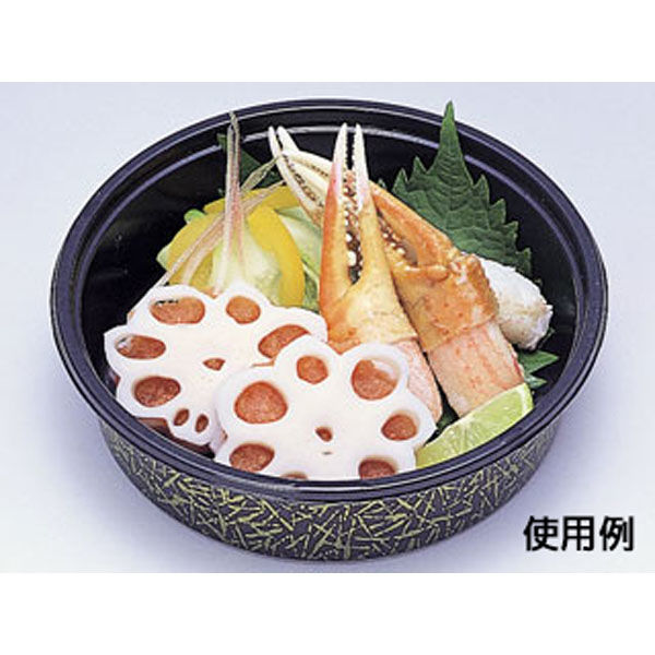 福助工業 寿司容器 富久折 D-130 錦 1200枚(50×24) 590071 1ケース(1200枚入(50枚×24袋))（直送品）