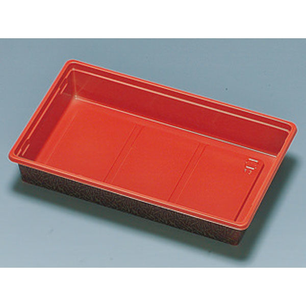 福助工業 寿司容器 富久折 D-15 雅 800枚(50×16) 590762 1ケース(800枚入(50枚×16袋))（直送品）