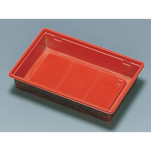 福助工業 寿司容器 富久折 D-10 雅 1000枚(50×20) 590754 1ケース(1000枚入(50枚×20袋))（直送品）