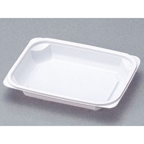 福助工業 惣菜容器　フルレンジE-26H白　1200枚(50×24) 593370（直送品）