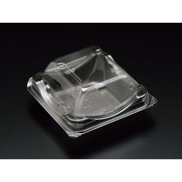 スミ 菓子容器 ユニコン SD-1 GRブラック 1500枚(50×30) 5D01103 1ケース(1500枚入(50枚×30袋))（直送品）