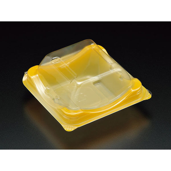 スミ 菓子容器 ユニコン SD-1 GRオレンジ 1500枚(50×30) 5D01105 1ケース(1500枚入(50枚×30袋))（直送品）