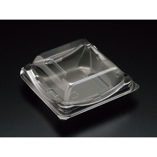 スミ 菓子容器 ユニコン SD-2 GRブラック 1200枚(50×24) 5D02103 1ケース(1200枚入(50枚×24袋))（直送品）