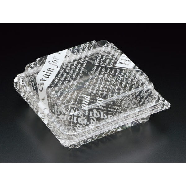 フードパック ユニコン LS-84-10 白英字 1000枚(100×10) 5S84229 1ケース(1000枚入(100枚×10袋))（直送品）