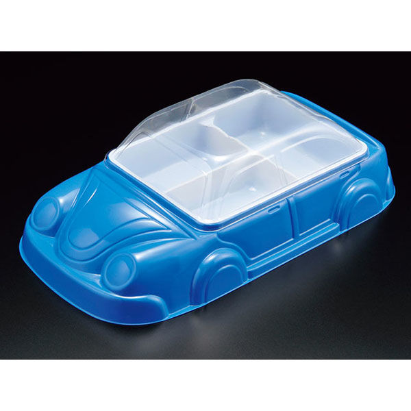 スミ 弁当容器 エスコン S905 セット ブルー 200枚(10×20) 8905118 1ケース(200枚入(10枚×20袋))（直送品）