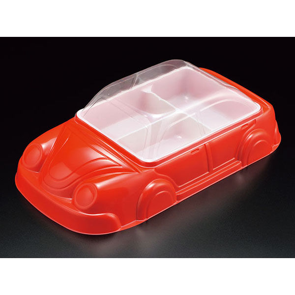 スミ 弁当容器 エスコン S905 セット レッド 200枚(10×20) 8905112 1ケース(200枚入(10枚×20袋))（直送品）