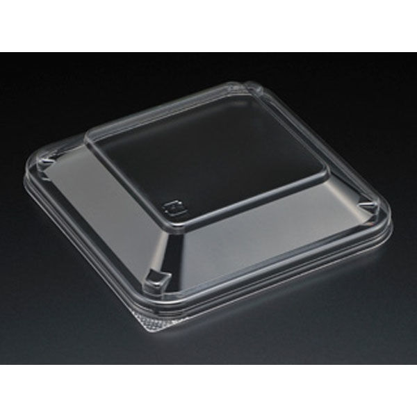 スミ 惣菜容器 SPレンジFVG115 透明 1600枚(100×16) 8G15221 1ケース(1600枚入(100枚×16袋))（直送品）