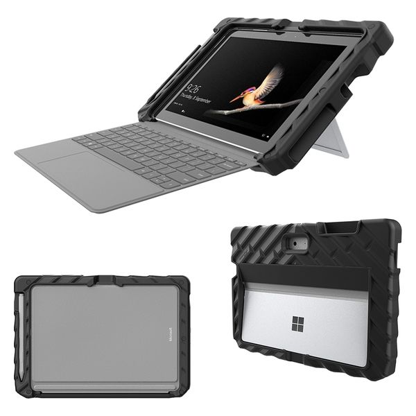 Foam Tech対衝撃ケース Surface Go 2 3 Signature キーボード対応 FT-MSSURGO-BLK（直送品）