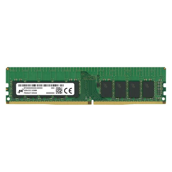 DDR4 ECC UDIMM 16GB 2Rx8 3200 CL22(Single Pack) MTA18ASF2G72AZ 