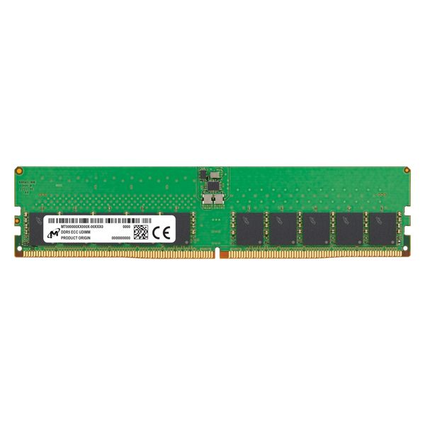 DDR5 ECC UDIMM 32GB 2Rx8 4800 CL40(Single Pack) MTC20C2085S1EC48BA1R（直送品）