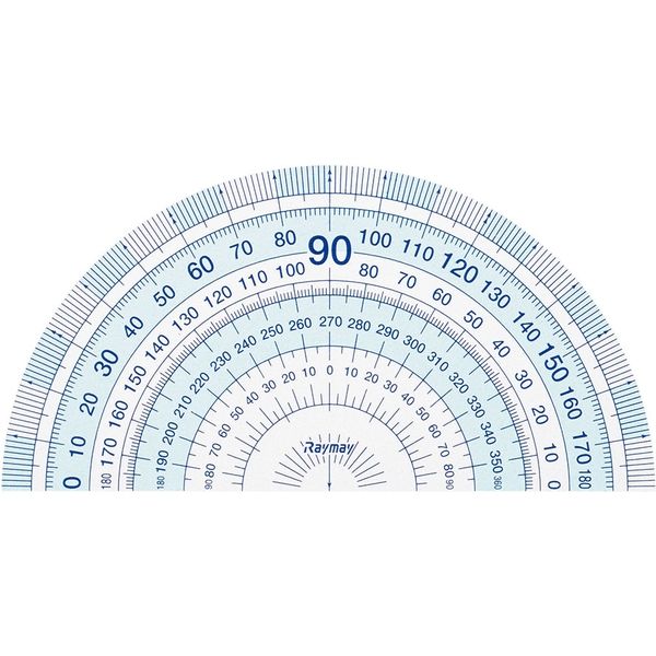 レイメイ藤井 先生おすすめ分度器 小 APJ135 1個