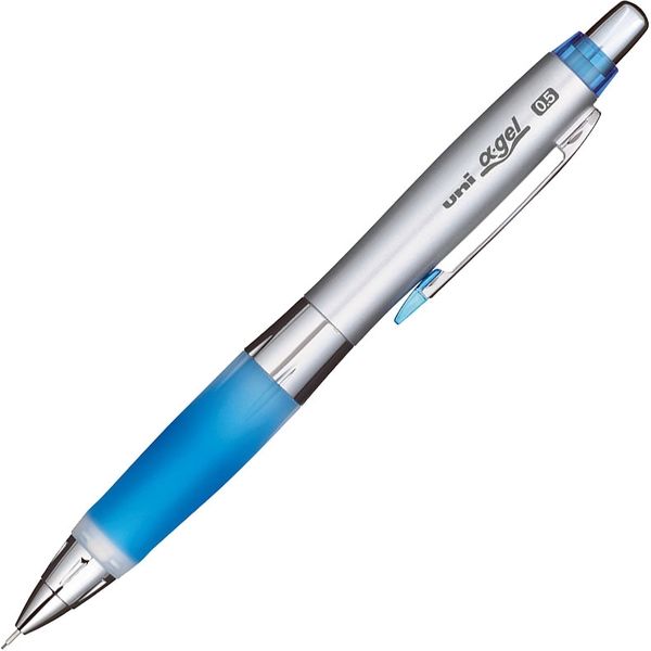 三菱鉛筆 ユニ アルファゲル シャープペン シャカシャカ 0.5mm M5617GG 軸色/ロイヤルブルー M5617GG1P.40 1本