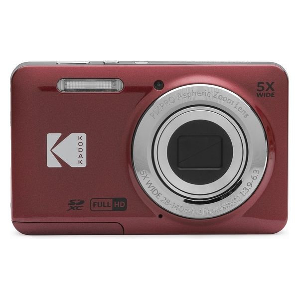 KODAK デジタルカメラ レッド FZ55RD2A リチウム式 1台 - アスクル