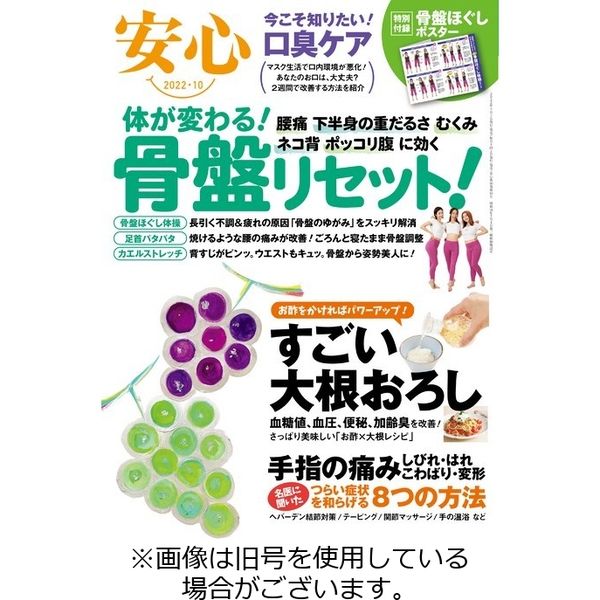 安心 2022/12/28発売号から1年(12冊)（直送品）