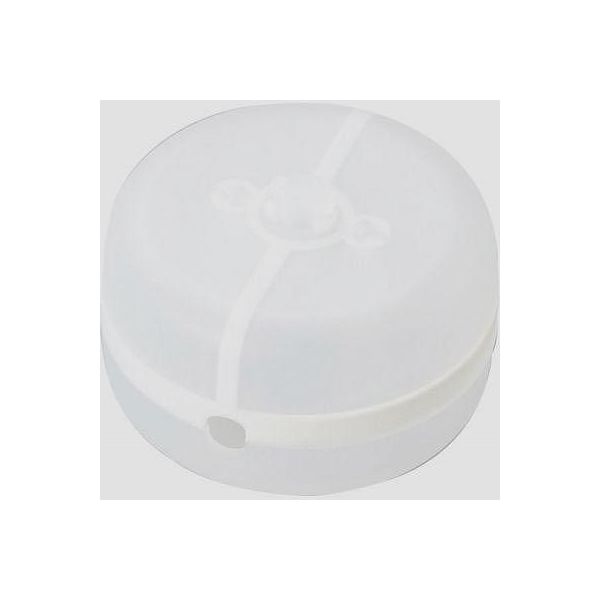 連結可能くるくるコード巻き大 クリアホワイト KCM6CW ヤザワコーポレーション（直送品）