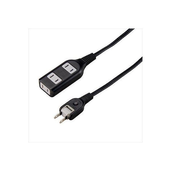 耐トラ付タップ3個口7mブラック Y02S307BK ヤザワコーポレーション（直送品）