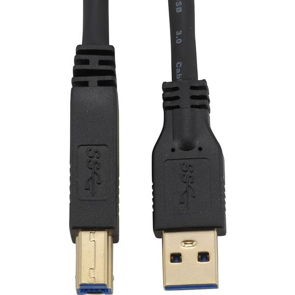 オーム電機 USB3.0ケーブル黒 3m PC-N2059（直送品）