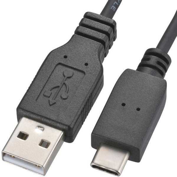 オーム電機 USB Type-Cケーブル 1m SMT-L1CA2Y 1個